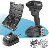 STAHLWERK Akku-Schlagschrauber 20 V Akku Drehschlagschrauber 190 Nm 3200 U/min