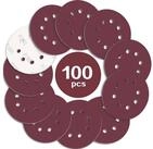 LuxusKollektion Schleifscheibe Schleifscheiben 125mm Klett 8 Loch 100 St&uuml;ck -...