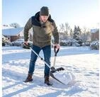 Outsunny Schneeschieber Schneer&auml;umer f&uuml;r Winterdienst, ergonomisch und...
