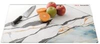 ALLboards Schneidebrett Glas Herdabdeckplatte Schneidebrett 52&times;60 cm...
