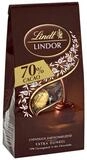 LINDT Schokolade, Lindt Lindor Dark 70 Prozent mit Edelbitter-Schokolade Packung 100g