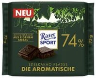 Ritter SPORT Schokolade, Ritter Sport Die Aromatische Edel-Bitterschokolade...