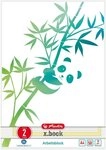 Herlitz Notenblock Arbeitsblock A4 Greenline 50 Blatt Lineatur 2 Motiv Panda