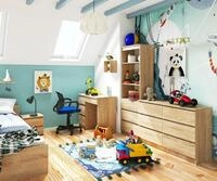 Raumhirsch Furniture Schreibtisch Kinder Computertisch - Eleganter Schreibtisch...