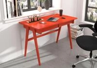 Visby Schreibtisch Edda (Arbeitstisch / Kinderschreibtisch 120 cm Orange,