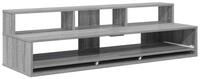 vidaXL Arbeitstisch Studiotisch Sonoma-Grau 152 x 42,5 x 36 cm Holzwerkstoff...