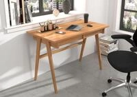 Visby Schreibtisch Edda (Arbeitstisch / Kinderschreibtisch 120 cm Naturfarben,