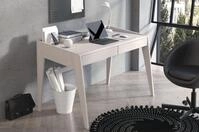 Visby Schreibtisch Lisa (Arbeitstisch / Kinderschreibtisch 125 cm Wei&szlig;,...
