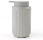 LuxusKollektion Seifenspender Seifenspender Keramik Streifen Grau 350ml