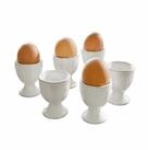 Mirabeau Geschirr-Set Eierbecher 6er Set Fontienne wei&szlig;, Steingut