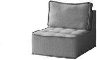 Fun M&ouml;bel Sessel Designersessel SANDE XS in Stoff (ohne Krokodil Verbinder),