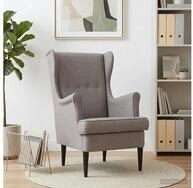 vidaXL Sessel vidaXL Sessel Taupe Stoff