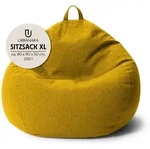 Urbanara Sitzsack Indoor Sitzsack Round XL 250 l, XXL Sofa Sessel, ideal zum...