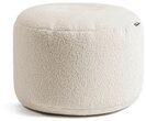 mokebo Pouf Boucl&eacute; Pouf 'Mochi' Hocker in Teddystoff (rund aus Teddystoff),...