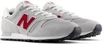 Sneaker NEW BALANCE "373", Herren, Gr. 37,5, grau (raincloud, sea salt), Leder,