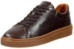 Sneaker GANT "MC JULIEN", Herren, Gr. 45, braun (dunkelbraun), Leder, Schuhe Sneaker,