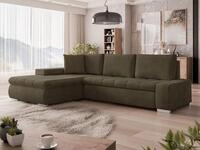 MIRJAN24 Ecksofa Orkan Mini, mit Bettkasten und Schlaffunktion, Universell,...