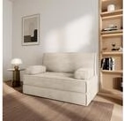 Masseno Sofa LADIA mit Schlaffunktion, Schlafsofa, Schaumstoffsofa