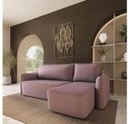 Masseno Ecksofa DOLVER mit Schlaffunktion L-Form, Sofa mit Bettkasten