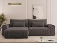 MIRJAN24 Ecksofa Surles Cord, mit Bettkasten und Schlaffunktion, Kissen-Set,