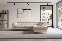 ALTDECOR Ecksofa LUMA-L, Couch mit Schlaffunktion, Wohnzimmer - Ecksofa, Corner...