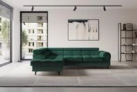 ALTDECOR Ecksofa LUMA-L, Couch mit Schlaffunktion, Wohnzimmer - Ecksofa, Corner...