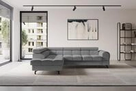 ALTDECOR Ecksofa LUMA-L, Couch mit Schlaffunktion, Wohnzimmer - Ecksofa, Corner...