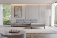 ALTDECOR Ecksofa MONA, Ecksofa Couch L-Form Eckcouch mit Elektrofunktion,...