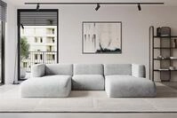 ALTDECOR Wohnlandschaft MIRA-U1, Sofa Praktische Bequeme Funktionsecke Couch...