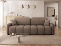 MIRJAN24 Schlafsofa Carlos Boucle, mit Schlaffunktion und Bettkasten,...