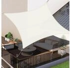LuxusKollektion Sonnensegel Sonnensegel Wasserdicht Rechteckig UVSchutz...