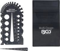 BGS technic F&uuml;hlerlehre Schrauben- und Gewindeschablone, Zollgr&ouml;&szlig;en 1/4 - 2",