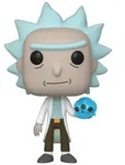 Funko Merchandise-Figur Rick & Morty - Rick with Crystals #45438