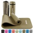 Tunturi Fitnessmatte Gymnastikmatte - Fitnessmatte extra dick - Rutschfest -