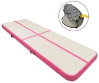 vidaXL Trainingsmatte 400 x 100 x 15 cm Air Turnmatte Track Tumbling Matte