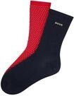BOSS Businesssocken 2P RS ShineDiam CC W (Packung, 2-Paar) mittelhoch rot 39-42