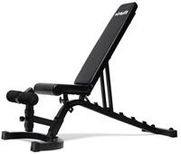 VirtuFit Trainingsbank VirtuFit Verstellbare Fitnessbank Pro Schwarz