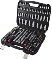 TOOLCRAFT Steckschl&uuml;ssel Bit- und Steckschl&uuml;ssel-Set 1/2, 1/4, 3/8 179teilig