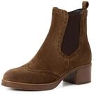 Tamaris Chelseaboots Blockabsatz, Stiefelette mit Innenrei&szlig;verschluss und