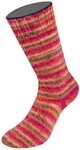 LANA GROSSA Cosy Socks Multi Stripes H&auml;kelwolle