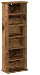 vidaXL Schranksystem CD Regal Altholz 60 x 17 x 92 cm Holzwerkstoff (1-St)
