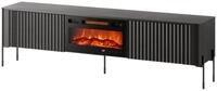 MIRJAN24 TV-Schrank Vera 190 EF mit Kamin (mit zwei Dreht&uuml;ren) Realistische