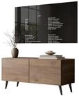 Lookway TV-Schrank COLGANTE Nussbaum 100 auf Beinen 100x40x49 cm