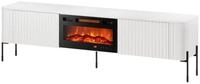 MIRJAN24 TV-Schrank Vera 190 EF mit Kamin (mit zwei Dreht&uuml;ren) Realistische