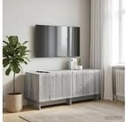 vidaXL TV-Board vidaXL TV-Schrank Sonoma-Grau Holzwerkstoff
