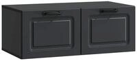 vidaXL TV-Schrank 78,5 x 41 x 30 cm Wandmontierter TV-Schrank Schwarz...