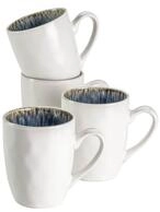 M&Auml;SER Becher Frozen, 4-tlg., Steinzeug