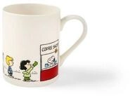 Tasse Snoopy Kaffeebecher Coffee Shop, New-Bone-China-Porzellan