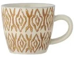 Bloomingville Tasse Maple, Steingut, Orange Rauten 200 ml Kaffeetasse Teetasse...
