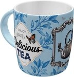 Nostalgic-Art Tasse Kaffeetasse - Home & Country - Always Time for a Tea